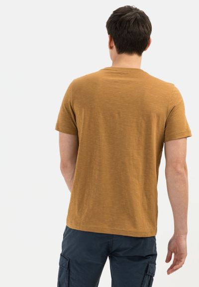 Кафява тениска Camel Active, щампа