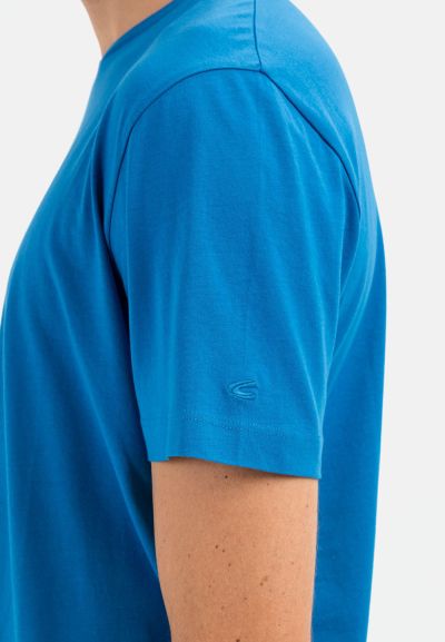 Едноцветна тениска Camel Active, цвят син