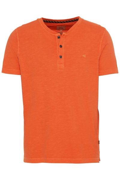 Оранжева тениска с копчета Camel Active
