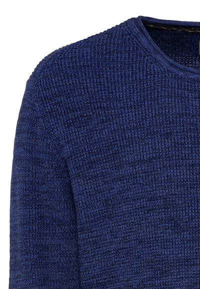 Наситено син памучен пуловер Camel Active