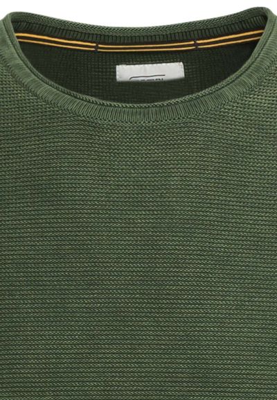 Зелен памучен пуловер Camel Active