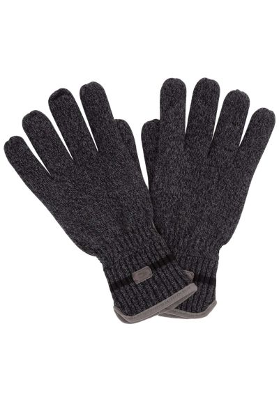 Тъмно сиви плетени ръкавици Camel Active