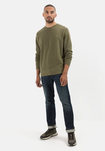 Блуза Camel Active, памук olive-brown