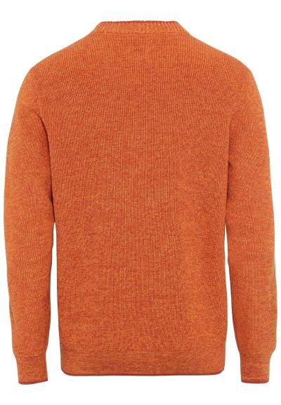 Оранжев памучен пуловер Camel Active