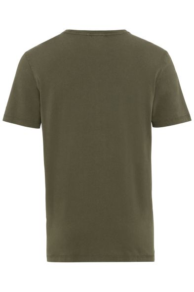 Тениска с принт Camel Active, olive-brown