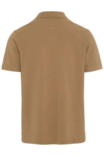 Кафява тениска с яка Camel Active