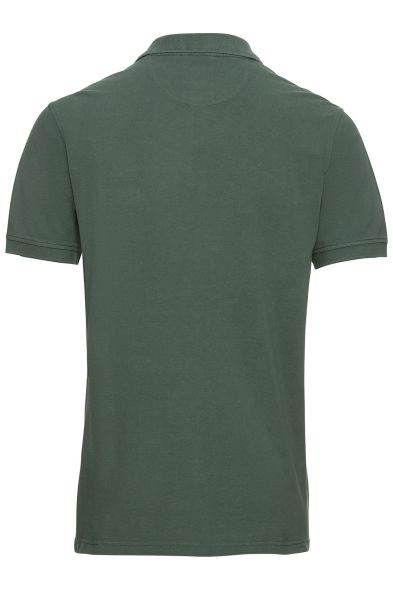 Тениска с яка Camel Active, тъмно зелена