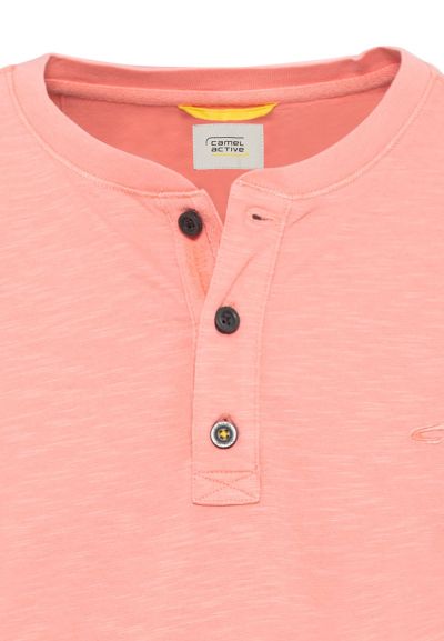 Розова тениска Camel Active с копчета