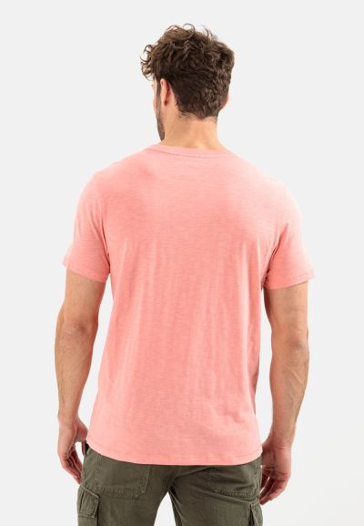 Тениска Camel Active, цвят корал