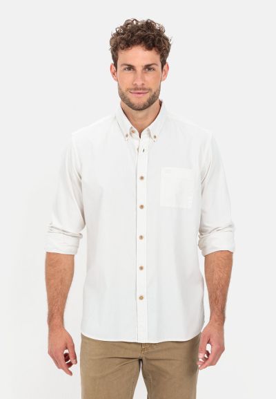 Бяла риза с дълъг ръкав Camel Active