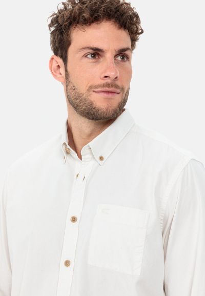 Бяла риза с дълъг ръкав Camel Active
