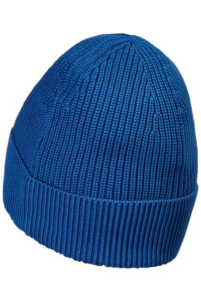 Синя плетена шапка Camel Active, органичен памук