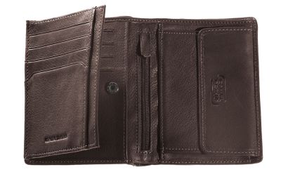 Вертикален кафяв портфейл Camel Active