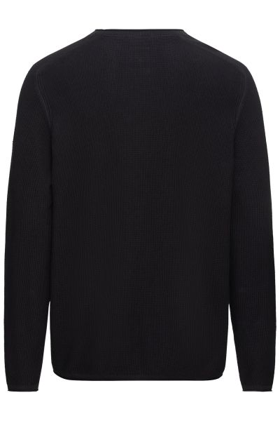 Черен памучен пуловер Camel Active