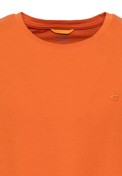 Едноцветна оранжева тениска Camel Active, памук