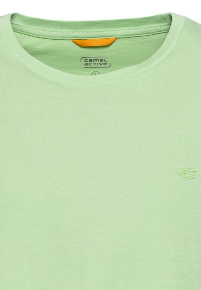 Зелена едноцветна тениска Camel Active