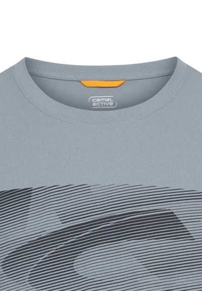 Сива лого тениска Camel Active