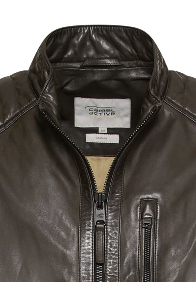 Късо кожено яке Camel Active