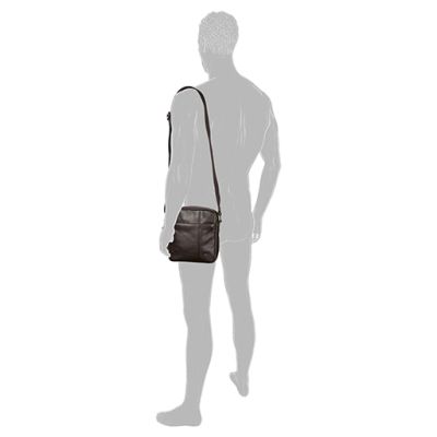 Кафява кожена чантичка Camel Active 