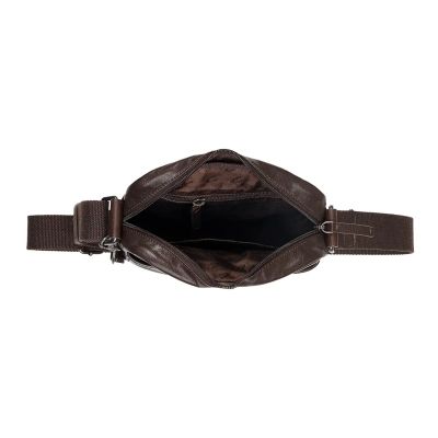 Кафява кожена чантичка Camel Active 