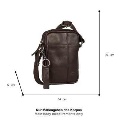 Малка кожена чантичка Camel Active