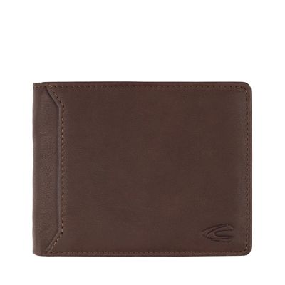 Кафяв импрегниран портфейл Camel Active
