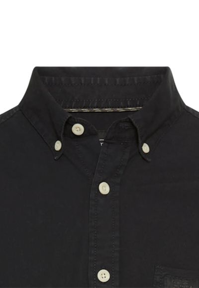 Черна риза с дълъг ръкав Camel Active