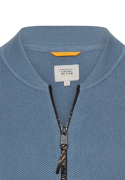 Памучна жилетка с цип Camel Active
