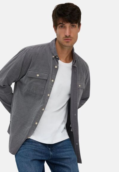 Синя кадифена риза Camel Active