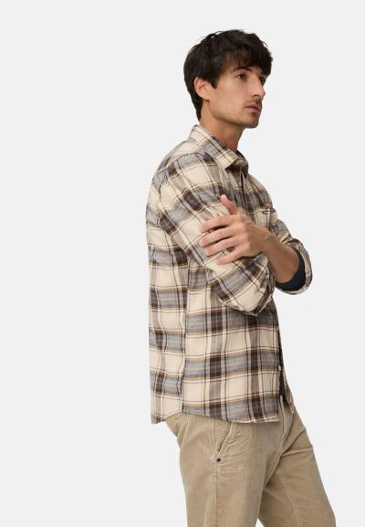 Светла карирана риза Camel Active, fleXXXactive