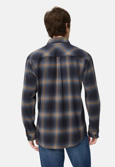 Тъмна карирана риза Camel Active, fleXXXactive