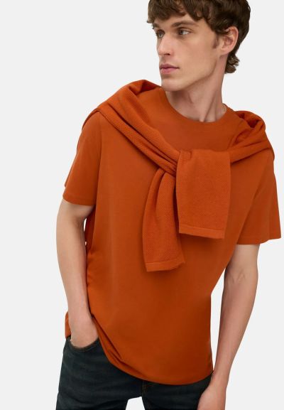 Червена базова тениска Camel Active