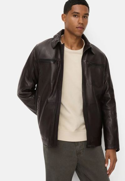 Капитонирано кожено яке Camel Active