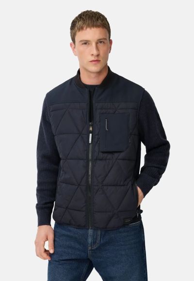 Тъмно син капитониран елек Camel Active