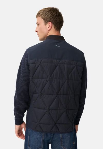 Тъмно син капитониран елек Camel Active