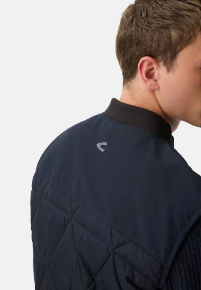 Тъмно син капитониран елек Camel Active