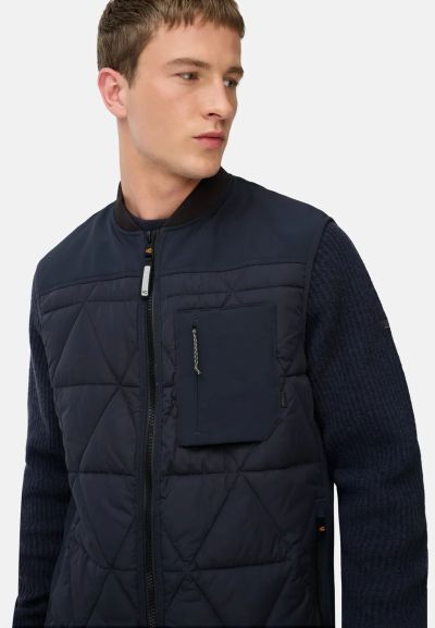 Тъмно син капитониран елек Camel Active