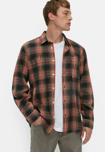 Карирана риза Camel Active с два джоба