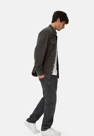 Тъмно сива кадифена риза Camel Active