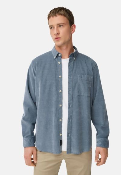 Синя риза от кадифе Camel Active