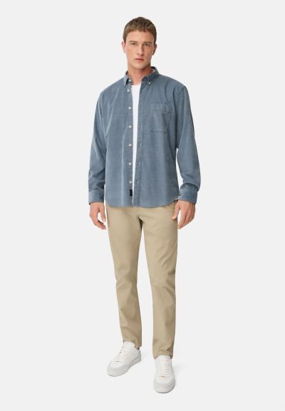 Синя риза от кадифе Camel Active