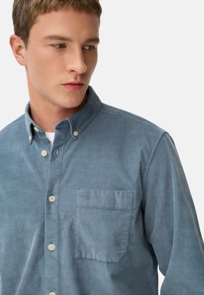 Синя риза от кадифе Camel Active