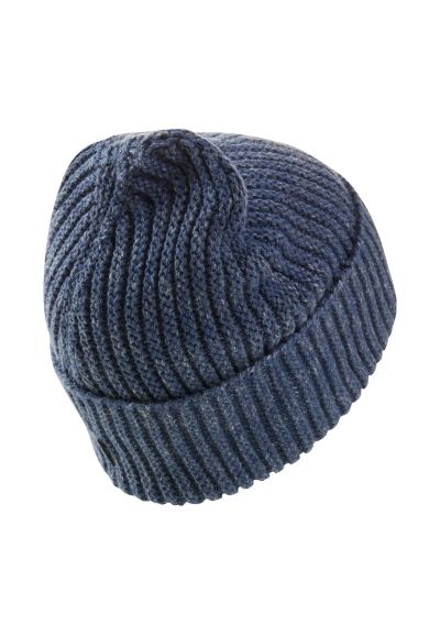 Синя плетена шапка Camel Active