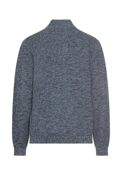 Син пуловер с цип Camel Active