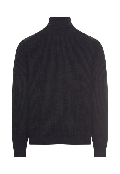 Вълнена жилетка с цип Camel Active, на шарки