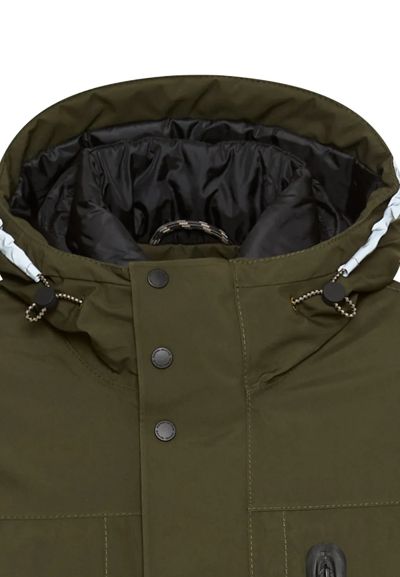 Тъмно зелена парка Camel Active, материя teXXXactive