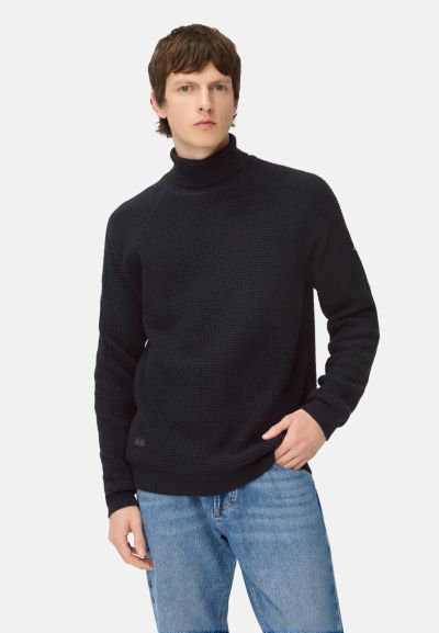 Плетено поло Camel Active, миксирана материя