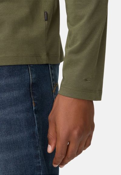  Зелена блуза Camel Active, материя fleXXXactive