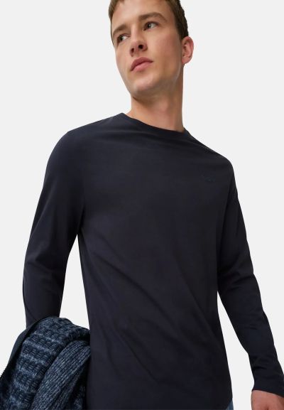 Тъмно синя блуза Camel Active, материя fleXXXactive