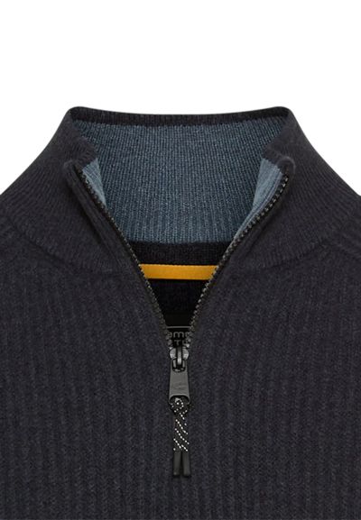 Едноцветен пуловер Camel Active, чиста вълна 